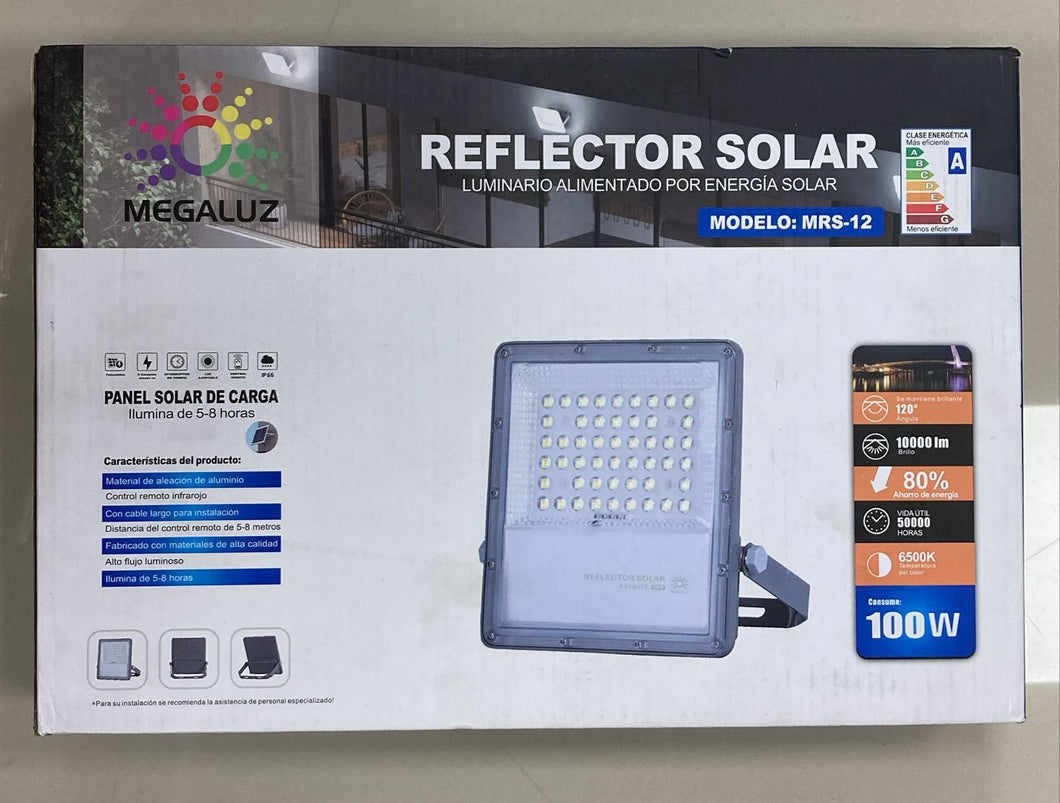 Lámpara de led de 100 W para exterior solar de 5 a 8 horas MOD R43W100