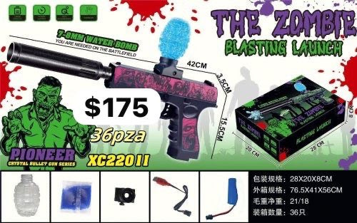 Pistola de hidrógel Jueguete de diversión MOD XC2201H