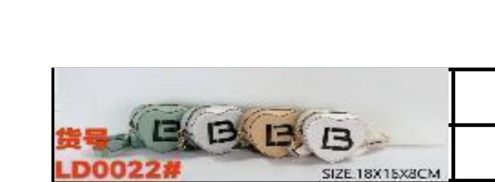 Bolsa de moda bodycross cruzada  corazón MOD LD-0022