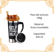 Cargar imagen en el visor de la galería, Taza Térmica Para Café Malteada Mezcladora Automática
