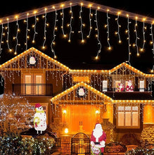 Cargar imagen en el visor de la galería, Cascada de 3 metros 100 focos cambio de luz conexión directa ala luz MOD IC23100
