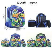 Cargar imagen en el visor de la galería, Mochila combo juego de 3 piezas para primaria NIÑA
