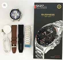 Cargar imagen en el visor de la galería, Reloj inteligente HZ6 para hombre y mujer, pulsera resistente al agua con llamadas, Bluetooth, NFC, control del ritmo cardíaco, brújula, deportes al aire libre
