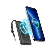 Cargar imagen en el visor de la galería, VEGER MagOn Magnetic Power Bank, una batería externa magnética inalámbrica 10000 mAp MOD W1151
