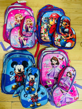 Cargar imagen en el visor de la galería, Mochila combo de personaje para niños MOD 31633
