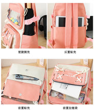 Cargar imagen en el visor de la galería, Mochila kawaii combo de 5 pzs MOD 805
