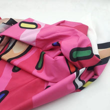 Cargar imagen en el visor de la galería, Toalla de playa con forma de donut, esterilla de viaje, Pizza, hamburguesa, bonita manta creativa MOD 18126
