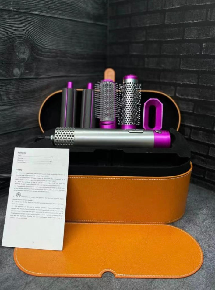 Secador de pelo 5 en 1, plancha rizadora con cepillo, multiestilizador MOD KS-3000