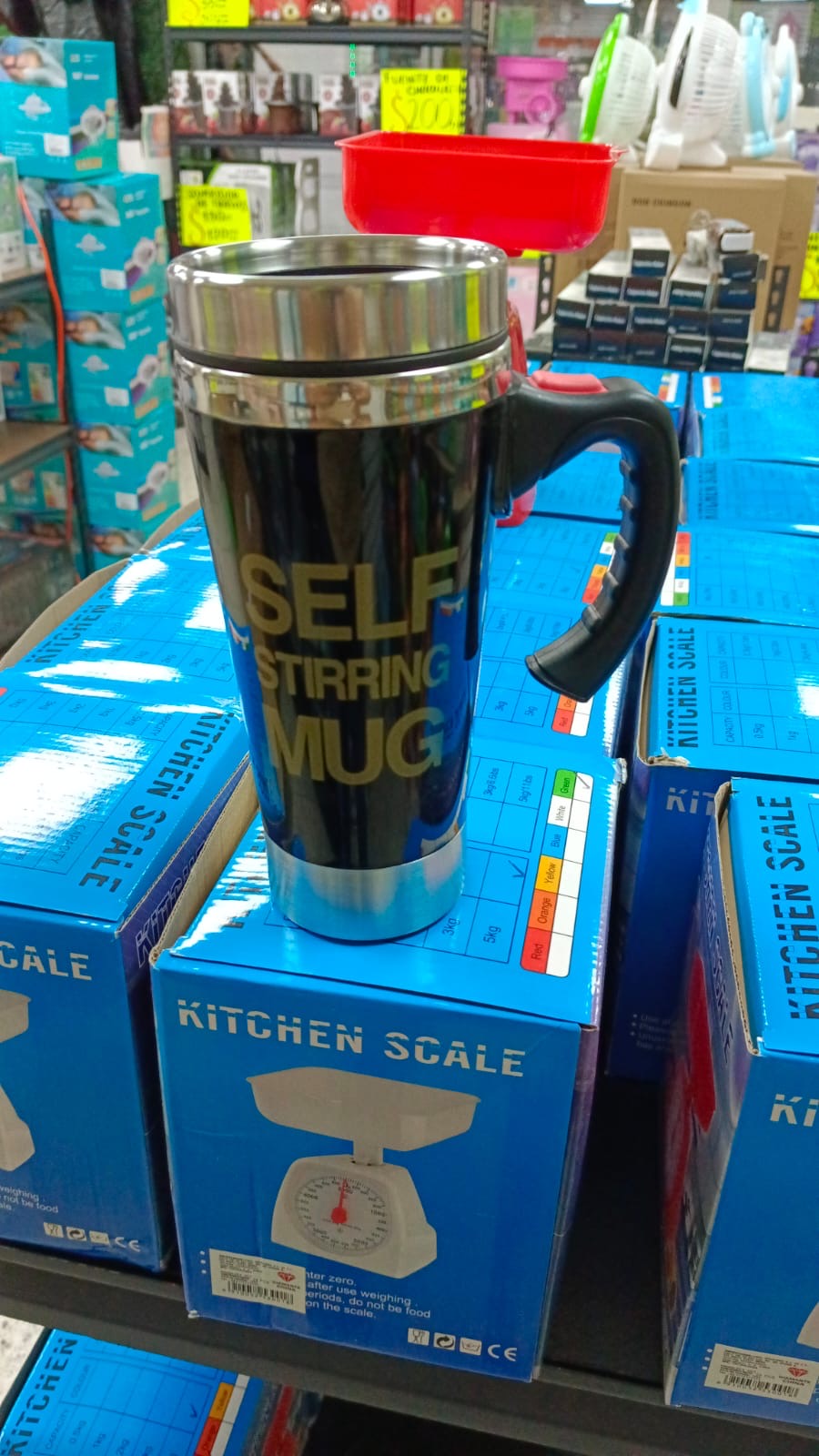 Taza Térmica Para Café Malteada Mezcladora Automática