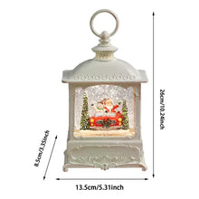 Cargar imagen en el visor de la galería, Caja de música navideña, decoración, con luz y sonido. Buena calidad MOD WDL-24008B
