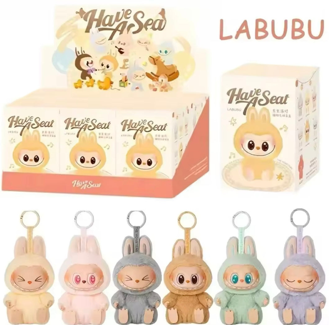 Labubu llavero excelente calidad Macarrón y Have a st con bolsa y cajita individual MOD PREMIUM