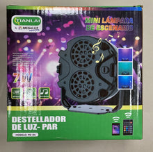 Cargar imagen en el visor de la galería, Bocina con luces para fiesta con  bluetooth y control  MOD PAR-04
