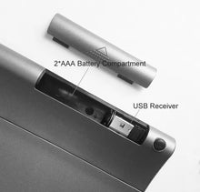 Cargar imagen en el visor de la galería, Teclado inalámbrico delgado de 2,4G con Touchpad, teclado numérico de ratón para Android, Windows, ordenador portátil, TV Box MOD TC.K136

