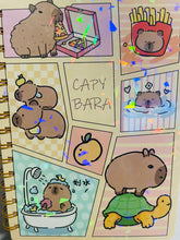 Cargar imagen en el visor de la galería, Libreta de Capybara espiral con 70 hojas MOD SC-88-3
