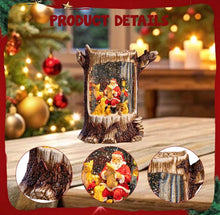 Cargar imagen en el visor de la galería, Bola De Nieve Musical Navideña, Caja De Música De forma de tronco mediano MOD WDL-24099A
