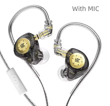 Cargar imagen en el visor de la galería, KZ EDX pro auriculares /MICRO intrauditivos estéreo DJ Hi-Fi Bass HIFI micrófono tapones para los oídos Cable altavoces reducir el ruido y cables desmontables MOD MICRO PRO
