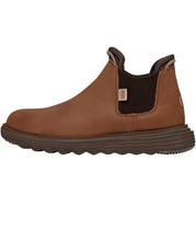 Cargar imagen en el visor de la galería, Botas de lluvia unisex de cuero Hey Dude Branson Boot Craft Leather PREGUNTE TALLAS EXISTENCIA 3-6 negras y cafés
