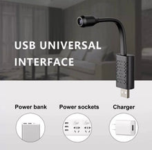 Cargar imagen en el visor de la galería, Cámara 1080p Hd Portátil Usb Wifi Inteligente Para Hogar MOD ZE-1454
