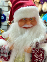 Cargar imagen en el visor de la galería, Santa claus  navideño musical y movimiento  50 cm MOD HS1304-20
