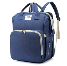 Cargar imagen en el visor de la galería, Bolsas de pañales para mamá, cama de bebé, mochilas para botellas de leche y pañales de gran capacidad con cambiador, prácticas bolsas de lactancia para bebés MOISES MOD YOU ARE MYSUNSHINE
