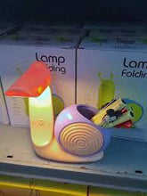 Cargar imagen en el visor de la galería, Lámpara De Escritorio caracola Plegable, Bonita Luz MOD TD199
