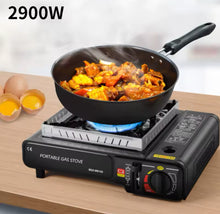 Cargar imagen en el visor de la galería, Estufa de Camping al aire libre, quemador de cocina portátil, estufa de Gas, senderismo, senderismo, fiesta de Picnic, Caldera de casete, sin tanque de Gas MOD Q-WS155
