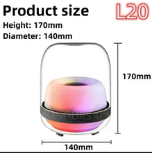 Cargar imagen en el visor de la galería, Bocina BT con luces LED MOD YD-18 YD-66
