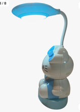 Cargar imagen en el visor de la galería, Lámpara con soporte de lápices Infantil Led kawaii Usb Recargable MOD T907
