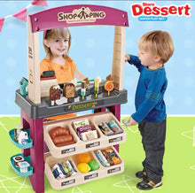 Cargar imagen en el visor de la galería, SET de juego SUPERMARKET de Jueguete con accesorios didáctico para jugar simulador de supermercado MOD 668-74
