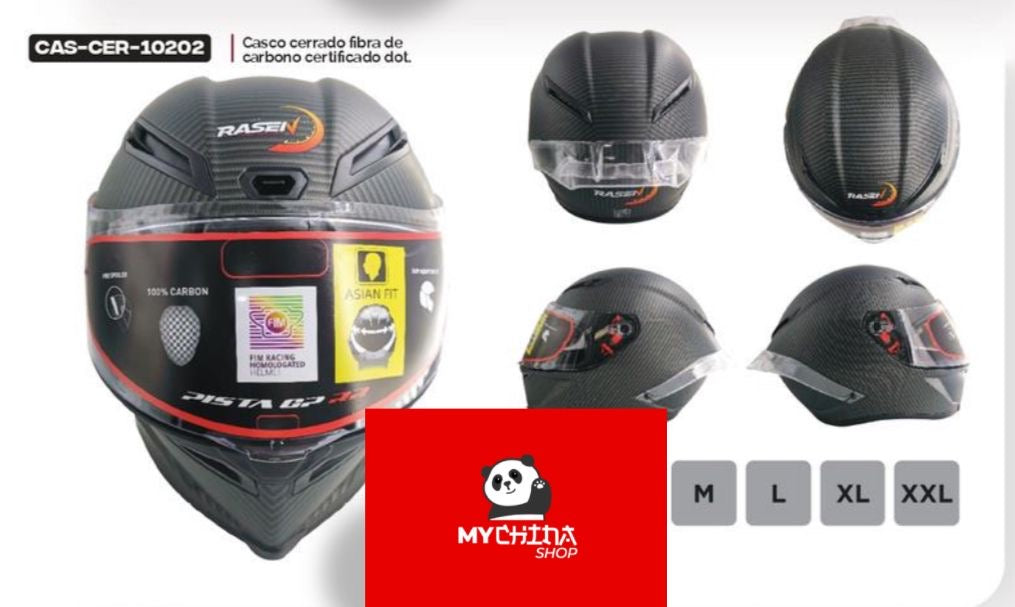 Casco para moto cerrado norma DOT MOD CAS-CER-10202
