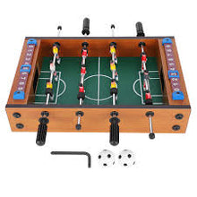 Cargar imagen en el visor de la galería, Mini juego de mesa Futbolito juegute educativo con dos pelotas MOD 053
