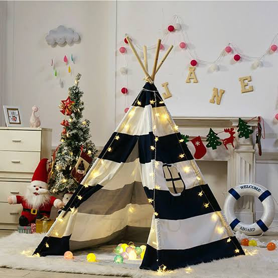Tienda Castillo tipo TIPI niños con luz MOD 10582-10B