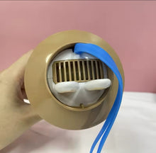 Cargar imagen en el visor de la galería, The Monsters Labubu-ventilador colgante de cuello para niños, miniventilador pequeño portátil sin aspas con carga Usb, de poco ruido, para verano MOD 888
