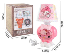 Cargar imagen en el visor de la galería, Lámpara  con despertador kawaii MOD MH90531
