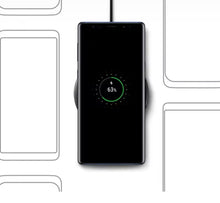 Cargar imagen en el visor de la galería, Cargador inalámbrico rápido con Cable tipo C para Samsung, cargador de 15W para Galaxy S6, S7 Edge, S8, S9, S10 Plus, S21, S22, Note 10, 20 + Qi,EP-P110. MOD
