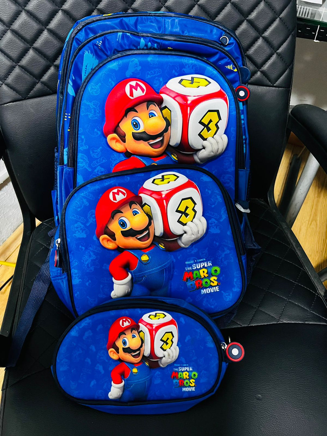 Mochila Escolar 3 pz MOD LQ164-M-9