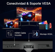 Cargar imagen en el visor de la galería, Sansui Monitor Led 27”Fullhd Panel Ips, 100hz Mod. Smx27x3fa Color Negro

