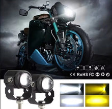 Cargar imagen en el visor de la galería, Faro, le tipo bala con luz alta, baja y Estrobo MOD RS-LED-13007Y-W
