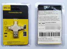 Cargar imagen en el visor de la galería, Adaptador Usb C Lightning 4 En 1 USB LIGHTNING TIPO C V8
