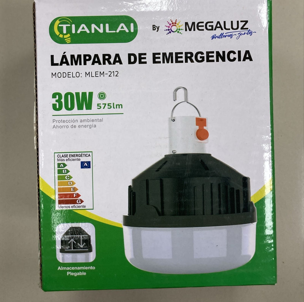 Lámpara de trabajo y emergencia de 30 W MOD EM28W30