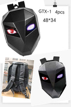 Cargar imagen en el visor de la galería, KLQDZMS-mochila para casco de motocicleta para hombre, bolso de hombro ligero con LED luminoso, resistente al agua, MOD GTX-6
