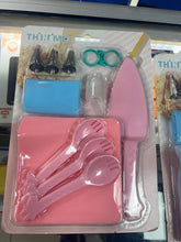 Cargar imagen en el visor de la galería, Set 9 Piezas Repostería, 5 Pincel, Espátula MOD H09. H08 H10 HP13
