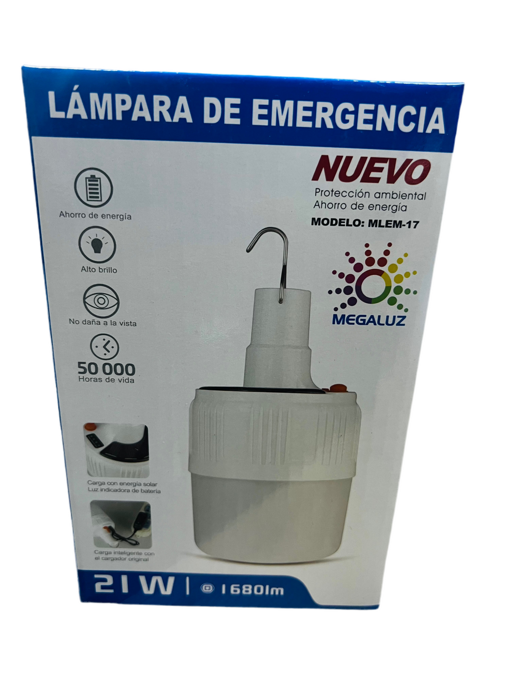 Lámpara de trabajo y usos multiples grande 21 W MOD EM09W21