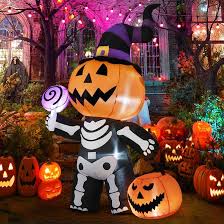 Adorno de calabaza, dulcero con luz MOD 342