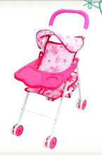 Cargar imagen en el visor de la galería, Carreola de metal para muñeca juguete Mod 50881
