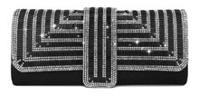 Cargar imagen en el visor de la galería, Bolso Noche Dama Cartera Cristales Espléndidos PREMIUM MOD 006
