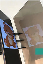 Cargar imagen en el visor de la galería, Tablero de dibujo DIY para niños, proyector de dibujo, pintura, aprendizaje de teléfono, atenuación de reflejo, soporte de teléfono MOD 1891
