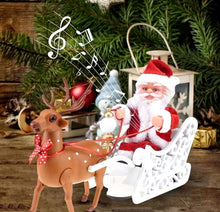 Cargar imagen en el visor de la galería, Santa claus trineo musical MOD HS1371-12
