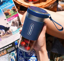 Cargar imagen en el visor de la galería, licuadora portátil para hacer jugo, exprimidor de batidos de frutas y verduras recargable de 300ML, potente mezclador de alta velocidad sin BPA MOD KLP-08

