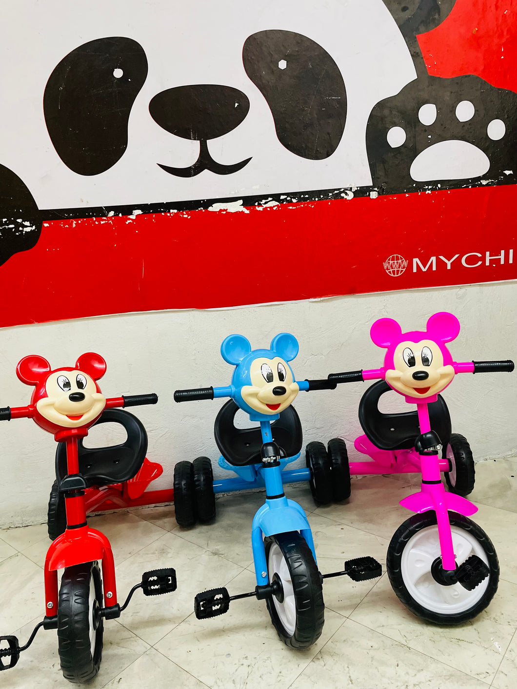 Triciclo para niños de 3 años hasta 8 años CON LUZ Y SONIDO